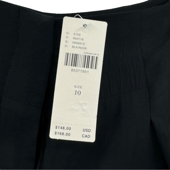 NEW! Anthropologie High-Rise Pleated Wide-Leg Trousers High Waisted Black | 10 - Picture 5 of 14